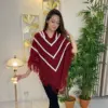 Women’s Elegant Knitted Winter Poncho – Premium Edition - Image 2