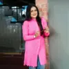 Pink Winter Elegance Cardigan - Image 5