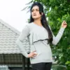 Silver Charm Layered Sweater - Image 5