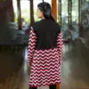 Wave Chics Long Knit Cardigan - Image 2