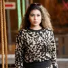 Winter Leopard Knit Co-ord Set - Image 3